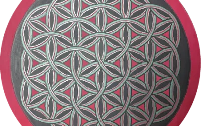 Hot Pink Triangles | 60cm Original